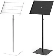 Office Display Stands Metal Poster Board Advertising Frame Sign Floor Display Stand Adjustable Message Boards & Signs,Notice Stand for Wedding School Business Advertising