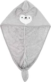 FOYTOKI Cartoon Hair Drying Towel Cap Thickened Absorbent Quick Dry Bath Wrap for All Hair Types Easy to Use Wash Present for Women Adorable Design