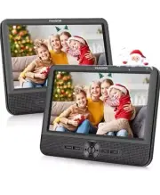 FANGOR 7.5’’ Dual Car DVD Player, Portable DVD Player for car (1Player+1Monitor)