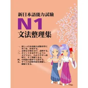 【MyBook】新日本語能力試驗N1文法整理集(電子書)