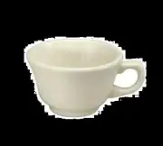 Oneida F1560018520 Manhattan Cream White 7.25 oz Porcelain Teacup - 3 Doz