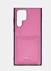 MIMCO Joy Card Hard Phone Case for Samsung Galaxy S22 New RRP $99.95 Pink