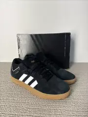 Adidas Tyshawn Core Black White Gum Skate Shoes GY6946 Men's