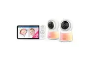 VTech 2-Camera 5 Inch Smart HD Video Baby Monitor With Remote Access 1080p