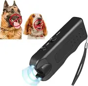 Ultrasonic Dog Repeller, 2024 Upgrade Anti Barking Devices Super Ultrasonic Dog Chaser Dog Bark Deterrent Device Bark Box Sonic Barking Deterrent Devices for Indoor Outdoor Use (1 PCS)