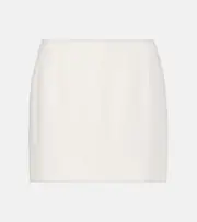 [Faithfull] Faithfull Jane linen miniskirt AU 16 white