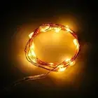 Fantado 20 Warm White LED Copper Wire Micro Strand Fairy String Lights (6ft, ...