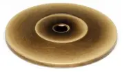 Alno A815-14P-PA 1 1/4" Backplate Polished Antique