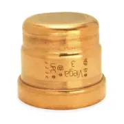 Viega 20848 ProPress XL-C 4 inch Copper Cap