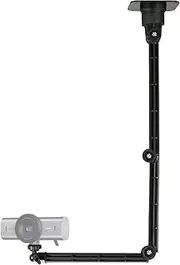 AceTaken Ceiling Mount Webcam Holder,Wall Webcam Stand Compatible with Logitech C920 MX-Brio-4K Brio-pro-X C930e C922x C925e Webcams
