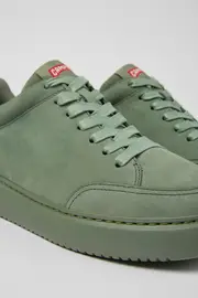Runner K21 Green nubuck sneakers for men