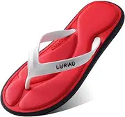 [NC] 3D Memory Foam Massage Men's Flip Flops Summer Non-Slip Outdoor Sandals Clip Leisure Beach House Rubber Soft Ladies Slippers Flat Shoes