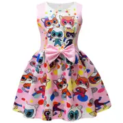 2023 Children's Princess Dress Super Kitties SuperKitties Girls Princess Dress 9295 140cm