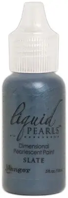 6 Pack Ranger Liquid Pearls Dimensional Pearlescent Paint .5oz-Slate LPL-59691