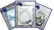 3x Fishing Rigs Combo Pack – Bream, Whiting & Snapper – Aussie Made, Free Post