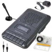 Deluxe Products Portable Cassette Player Tape Recorder. Record to Cassettes v