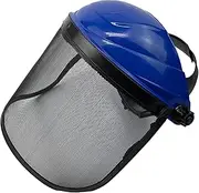 Perfeclan Chainsaw Face Shield Protector with Mesh Visor for Gardening And Landscaping, Blue