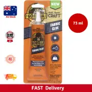 Gorilla Fabric Glue, 100% Waterproof, No Sew Solution, Washer/Dryer Safe, Per...
