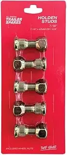 ASTSS Set of 5 Studs and Nuts to Suit Holden Pattern - 7/16" UNF - R8414