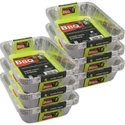 30pc Lemon & Lime 36cm Disposable Aluminium Foil BBQ/Oven Roasting/Baking Tray