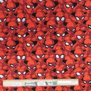 Patchwork Quilting Sewing Fabric Spiderman Sense Allover 50x55cm FQ