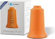 BellaBambi® Cupping Cup by K-Active Vitality Mini for Vacuum Massage, Orange, Diameter 2 cm
