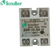 Scnulber Single-phase Solid State Relay SSR-10DA 10A 380VAC DC Control AC