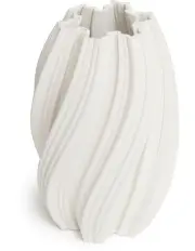 [One Six Eight London] Emma Vase 31cm in White