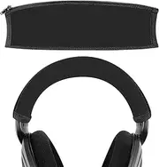 Geekria Flex Fabric Headband Cover Compatible with Sennheiser HD598 HD579 HD559 HD558 Headphones, Replacement Repair Part, Easy DIY Installation (Black)