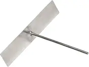 CIYODO Stainless Steel Crepe Spreader and Pancake Rake Cooking Utensils for Shaped Crepes for Griddle Pan and Frying Pan Large for Effortless Batter Spreading