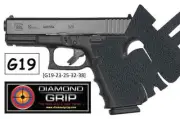 NEW! Diamondgripp for Glock [19 23 25 32 38] Silicone-Rubber GripTape FAST SHIP!