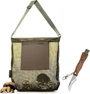 Mushroom Picking Kit with Mushroom Knife Foldable Foraging Knife and Harvesting Tools Set Ideal for Mushroom Collecting Hunting Gifts Outdoor Mushroom Foraging Basket and Accessories