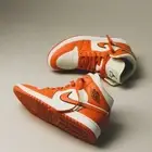 Jordan 1 Mid SE Sport Spice DV1302-100 Womens 6-12 Mens 7.5-10.5 Orange Pumpkin