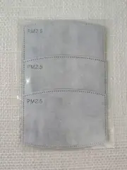3 Pcs PM2.5 Activated Carbon Face Mask Filter Replacement Standard shipping USA