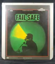 Fail Safe CED SelectaVision Videodisc New SPY Sealed RCA Home Video