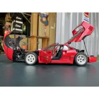 在飛比找Yahoo!奇摩拍賣優惠-KYOSHO 1/12 Ferrari F40 紅色 法拉利