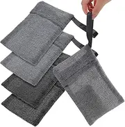 Ipetboom Soap Saver Bags Mesh - 4 Pcs Bar Soap Pouches Soap Bag,Body Scrubber,Soap Pouch,Soap Savers for Bar Soap for Deep Exfoliating,Soap Sock for Use in Shower