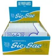 SIC SAC Motion Sickness Bags - 100 Pack- FAST FREE SHIPPING!