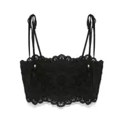 [Zimmermann] Zimmermann Rhiannon Crop Top II NUMERIC BLACK
