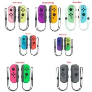 For Switch Joy Con Controller Left & Right Wireless Pair Gamepad Joypad w Straps