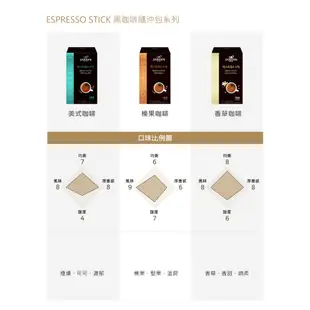 【韓國JARDIN】ESPRESSO STICK 黑咖啡隨沖包-榛果｜100包入《售完不補 咖啡 黑咖啡》賞心樂事