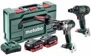Metabo MET18BL2MB2HD80AR - 18V Brushless 2 Piece Drill/300Nm Wrench Combo Kit (2 x 8.0Ah)