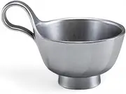 J-Kitchens Totty Swirl Type Soup Bowl (Soup Bowl, Bowl, Wan, Lacquerware), Full Silver Transparent, 5.5 x 4.1 x 2.6 inches (13.9 x 10.4 x 6.5 cm), Heat Resistant ABS Resin, Made in Japan, Dishwasher