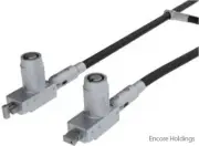 Noble Locks Double Head Wedge/T-bar Lock With Trap TZNG04DHT