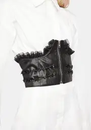 [Devil666ish] Leave Me Alone Corset Belt