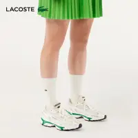 在飛比找momo購物網優惠-【LACOSTE】女鞋-L003 2K24 運動休閒鞋(白/