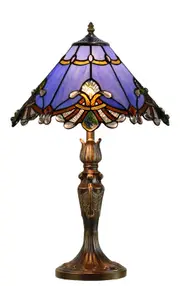 Benita Periwinkle Table Lamp