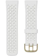 [Fitbit] Versa 3/Sense Sport Band Frost White/Lunar White Small