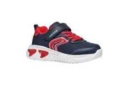 Geox Boys Assister B.C Trainers (Navy/Red) - UTFS11129