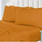 1200 Thread Count Egyptian Cotton Breathable Bed Sheet Flat Fitted Bedding Queen
